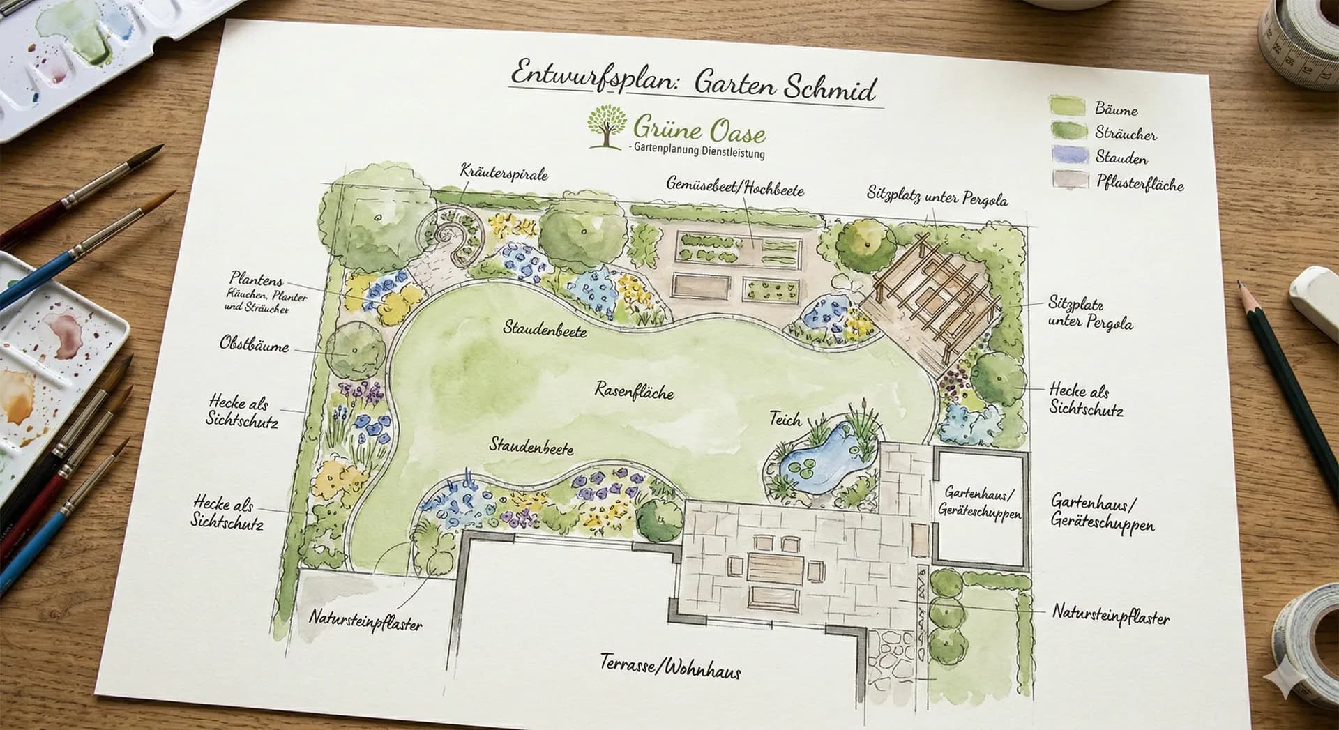 Gartenplanung in Cham - Soni Gartenbau GmbH